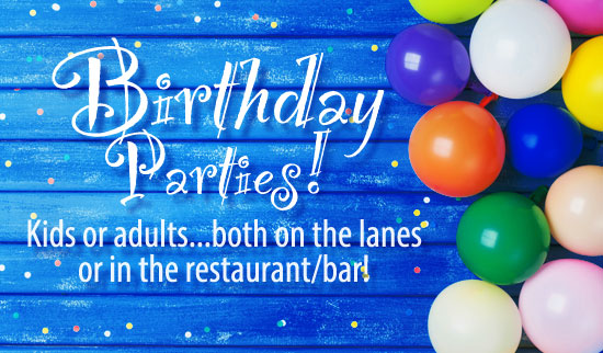 Birthday Parties!